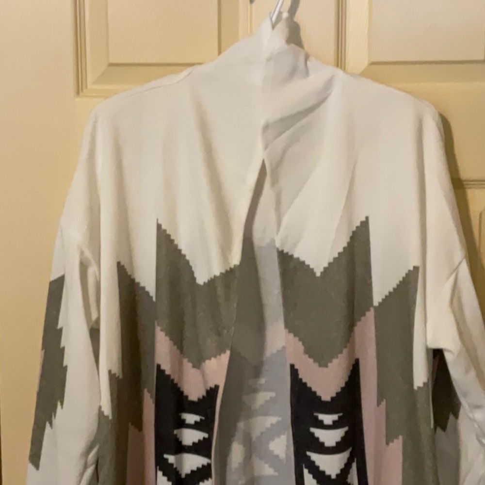 Southwestern Sweater Duster